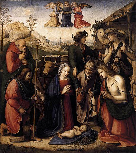 Ridolfo Ghirlandaio The Adoration of the Shepherds Spain oil painting art